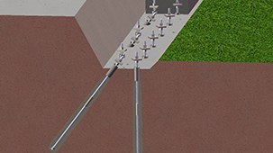 Self-Drilling Anchor Bolts for Micropiles