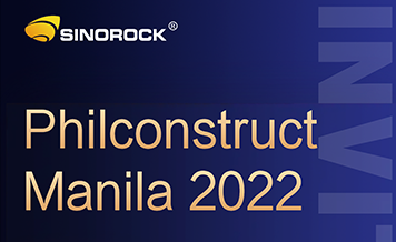 Sinorock Philconstruct Manila 2022 invitation