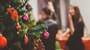 A Meaningful Christmas Day - Decorating Christmas Tree with Colleagues