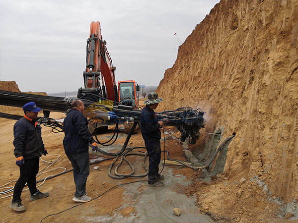 Self-Drilling Anchor Bolts in Soil-Clay Stabilization