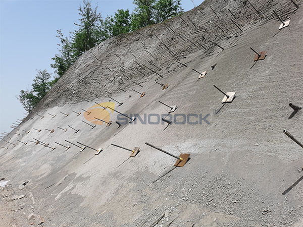 Slope Stabilization with SDA Bolts