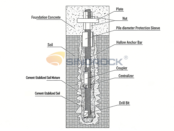 Self-Drilling Micro Piles