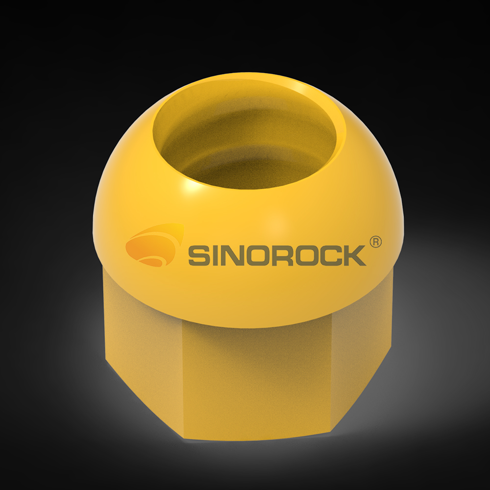 T thread rock bolt Spherical Collar Nut