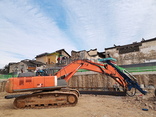 Modified Excavator Rigs