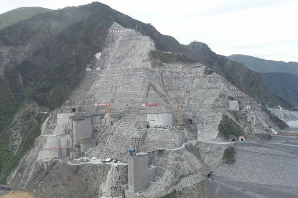 High Slope of A Nuclear Power Plant