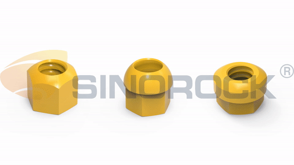 sinorock‘s nut of self-drilling anchor system