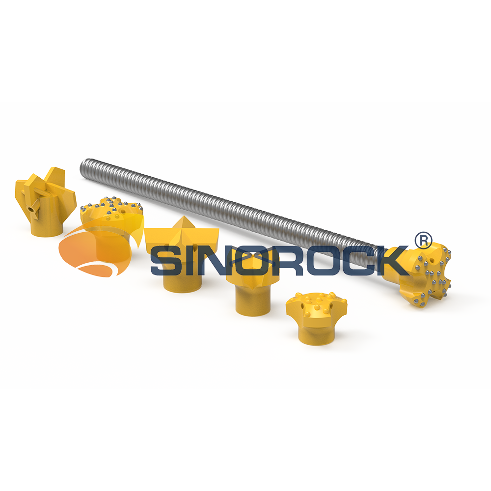 self-drilling-anchor-bar-with-different-drill-bits