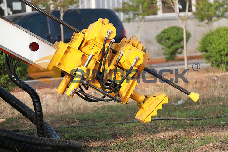 self drilling anchor bolt drilling rig