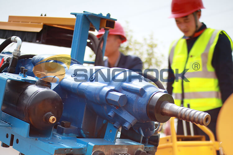 self drilling anchor bolt drilling rig