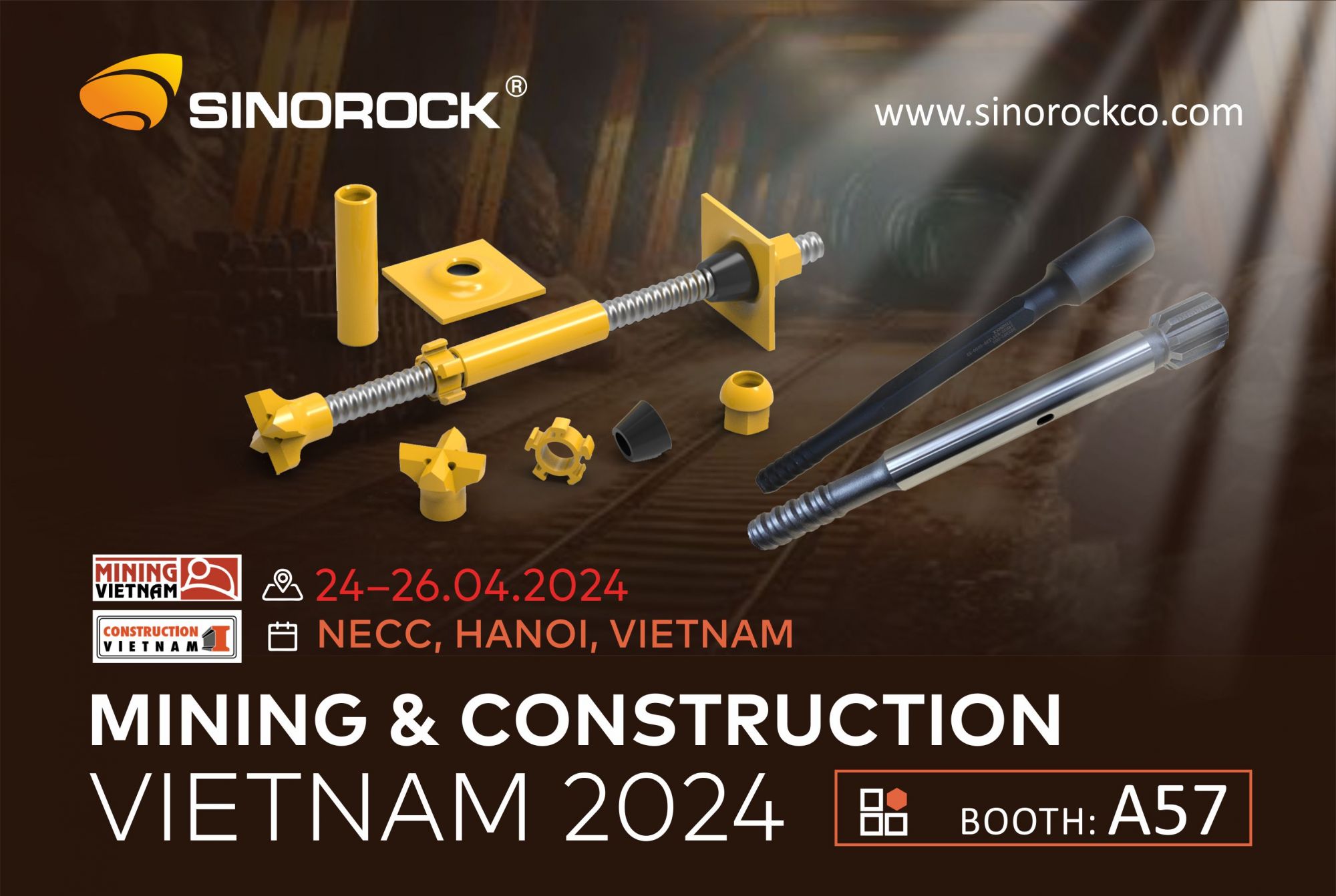 SINOROCK MINING & CONSTRUCTION VIETNAM 2024 INVITATION