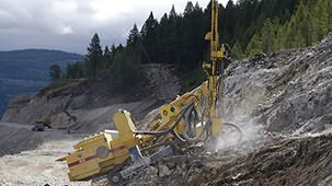 Self Drilling Anchor System for Sandy Gravel Layer in the Slope