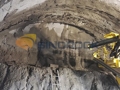 self drilling anchor bolt application-tunnel pre-support