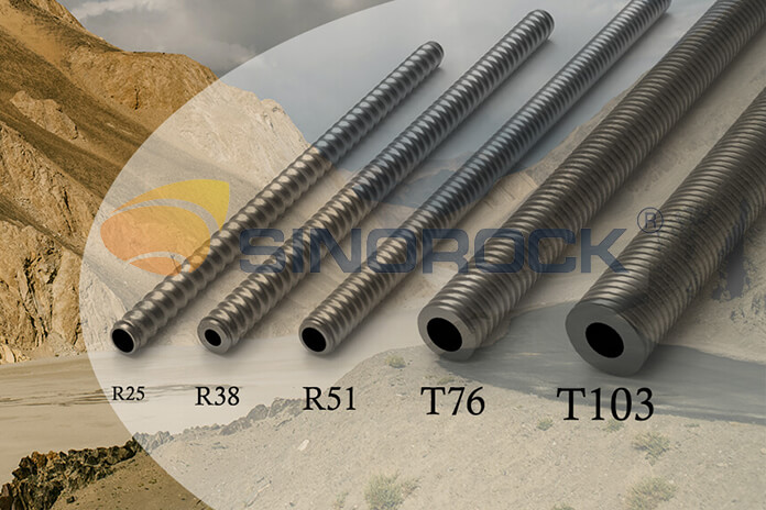 self drilling rock bolt types