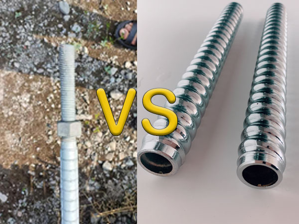 Hollow Anchor Bar vs. Mortar Anchor Rod